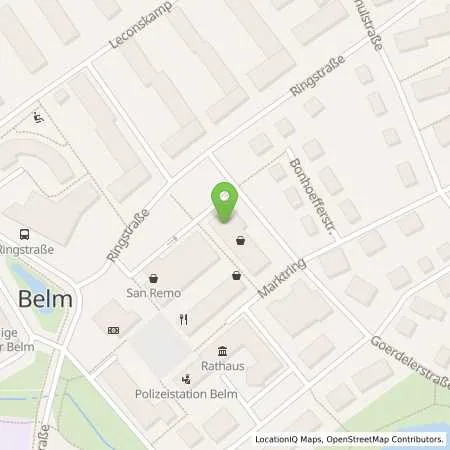 Standortübersicht der Tankstelle innogy eMobility Solutions GmbH in 49191 Belm