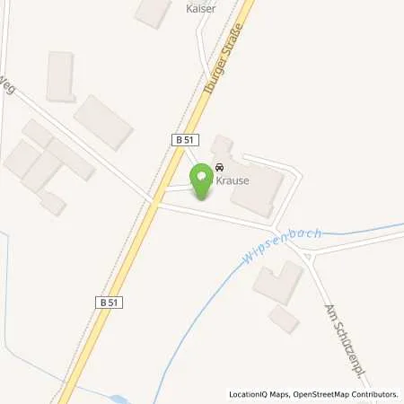 Standortübersicht der Tankstelle Auto-Krause GmbH in 49219 Glandorf