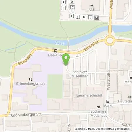 Standortübersicht der Tankstelle innogy SE in 49324 Melle