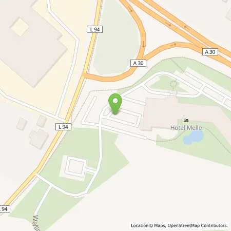 Standortübersicht der Tankstelle Fastned Deutschland GmbH & Co. KG in 49324 Melle