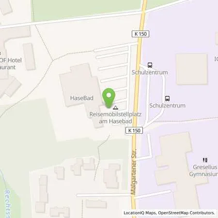 Standortübersicht der Tankstelle Stadtwerke Bramsche GmbH in 49565 Bramsche