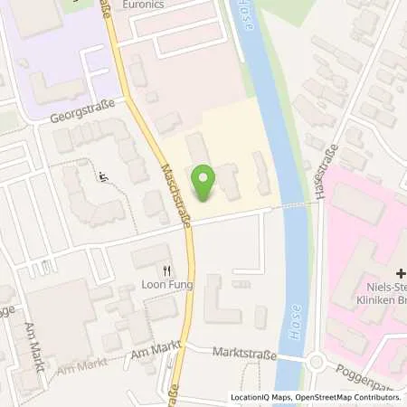 Standortübersicht der Tankstelle Stadtwerke Bramsche GmbH in 49565 Bramsche