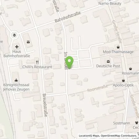 Standortübersicht der Tankstelle Stadtwerke Bramsche GmbH in 49565 Bramsche