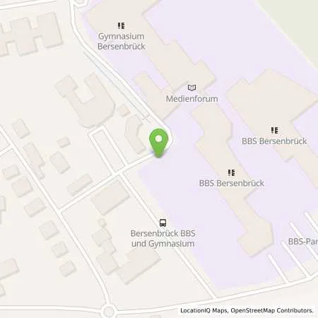 Standortübersicht der Tankstelle innogy eMobility Solutions GmbH in 49593 Bersenbrück