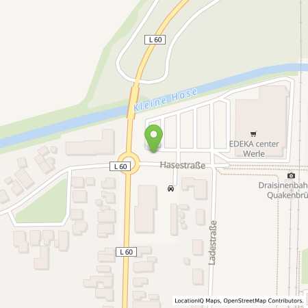 Standortübersicht der Strom (Elektro) Tankstelle: EWE Go GmbH in 49610, Quakenbrck