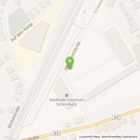 Standortübersicht der Tankstelle Osterholzer Stadtwerke GmbH & Co. KG in 27711 Osterholz-scharmbeck