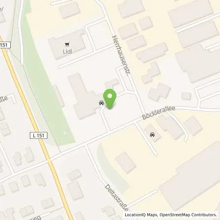 Standortübersicht der Tankstelle Autohaus Gerken GmbH & Co. KG in 27721 Ritterhude