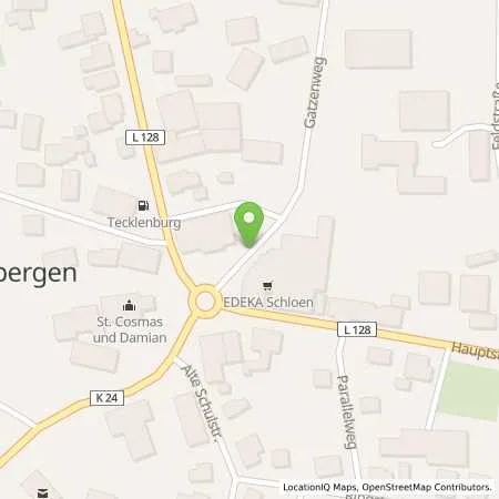 Standortübersicht der Tankstelle Osterholzer Stadtwerke GmbH & Co. KG in 27729 Hambergen