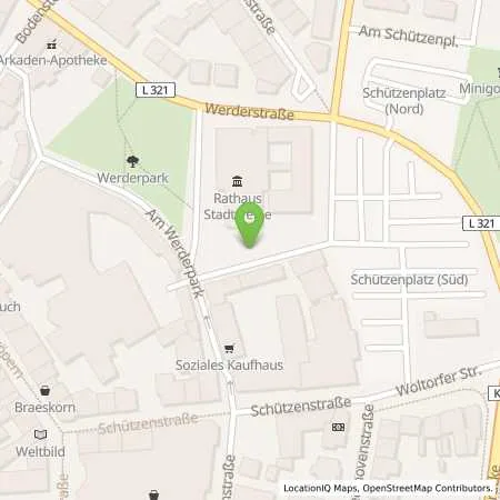 Standortübersicht der Tankstelle Stadtwerke Peine GmbH in 31224 Peine