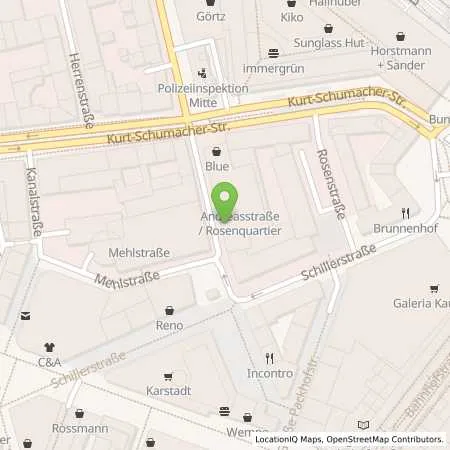 Standortübersicht der Tankstelle enercity AG in 30159 Hannover