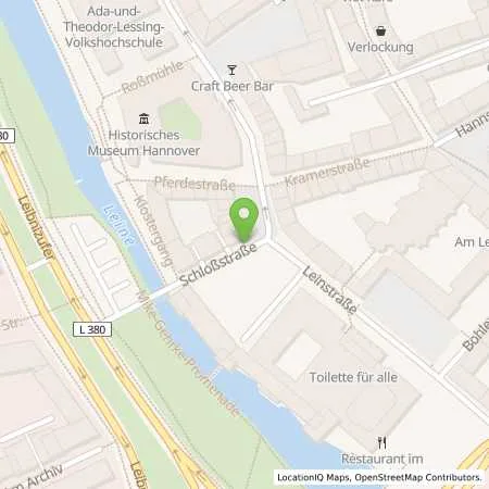 Standortübersicht der Tankstelle enercity AG in 30159 Hannover