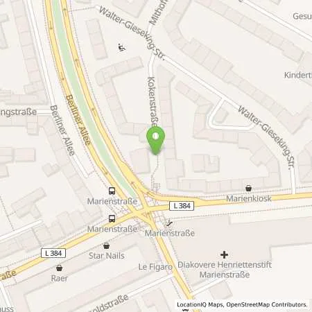 Standortübersicht der Tankstelle enercity AG in 30159 Hannover