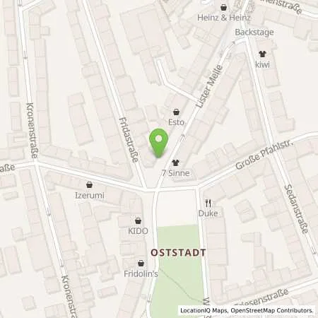 Standortübersicht der Tankstelle enercity AG in 30161 Hanover