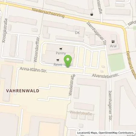 Standortübersicht der Tankstelle enercity AG in 30163 Hannover