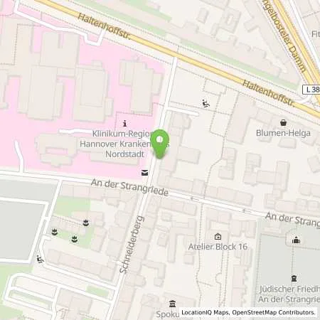 Standortübersicht der Tankstelle enercity AG in 30167 Hannover