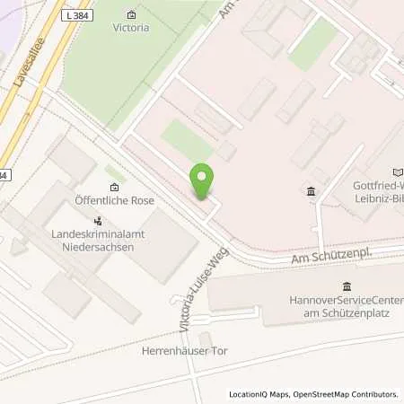 Standortübersicht der Tankstelle enercity AG in 30169 Hannover