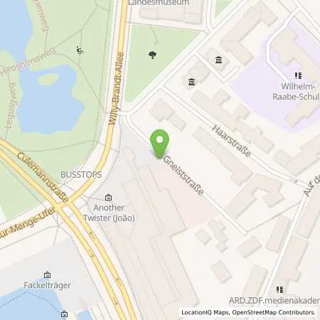 Standortübersicht der Tankstelle enercity AG in 30169 Hannover