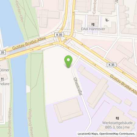 Standortübersicht der Strom (Elektro) Tankstelle: enercity AG in 30169, Hannover