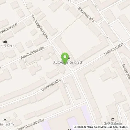 Standortübersicht der Tankstelle enercity AG in 30171 Hannover