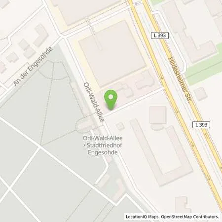 Standortübersicht der Tankstelle enercity AG in 30173 Hannover