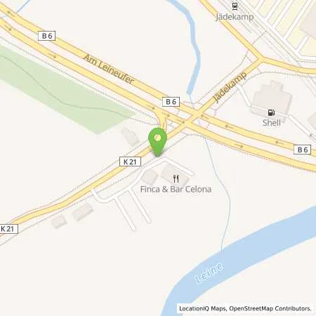 Standortübersicht der Tankstelle enercity AG in 30419 Hannover