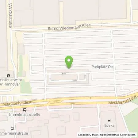 Standortübersicht der Tankstelle VW Group Charging GmbH in 30419 Hannover