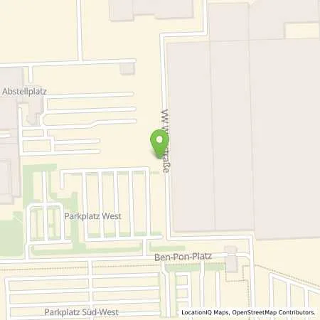 Standortübersicht der Tankstelle VW Group Charging GmbH in 30419 Hannover