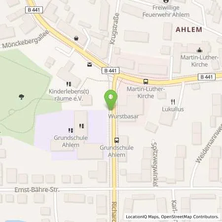 Standortübersicht der Tankstelle enercity AG in 30453 Hannover