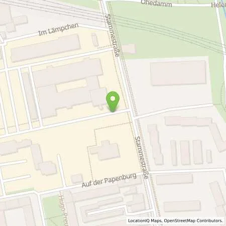 Standortübersicht der Tankstelle enercity AG in 30459 Hannover