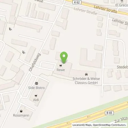 Standortübersicht der Tankstelle Allego GmbH in 30559 Hannover