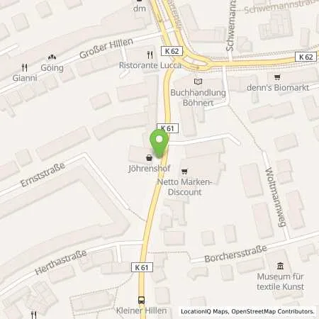 Standortübersicht der Tankstelle enercity AG in 30559 Hannover