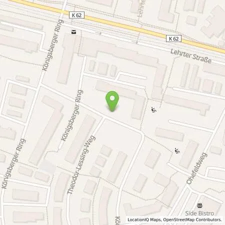 Standortübersicht der Tankstelle enercity AG in 30559 Hannover