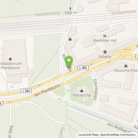 Standortübersicht der Tankstelle enercity AG in 30625 Hannover