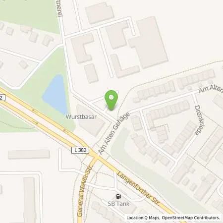 Standortübersicht der Tankstelle enercity AG in 30657 Hannover