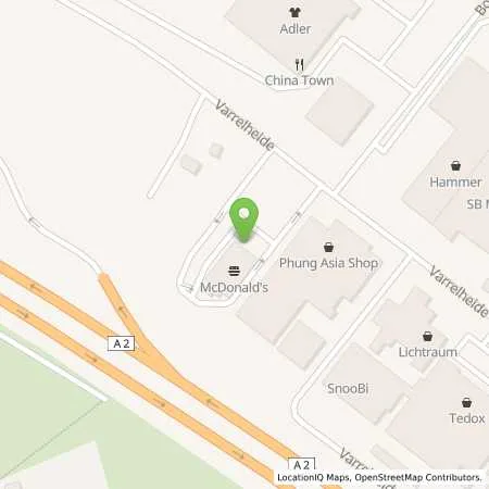 Standortübersicht der Tankstelle EWE Go GmbH in 30657 Hannover