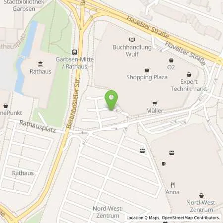 Standortübersicht der Tankstelle Stadtwerke Garbsen GmbH in 30823 Garbsen