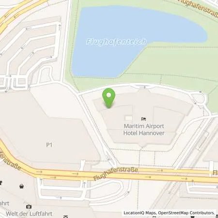 Standortübersicht der Tankstelle MARITIM Hotelgesellschaft mbH in 30855 Langenhagen