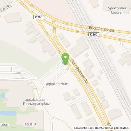 Standortübersicht der Tankstelle enercity AG in 30880 Hannover