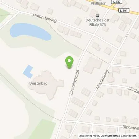 Standortübersicht der Tankstelle Charge-ON in 30890 Barsinghausen