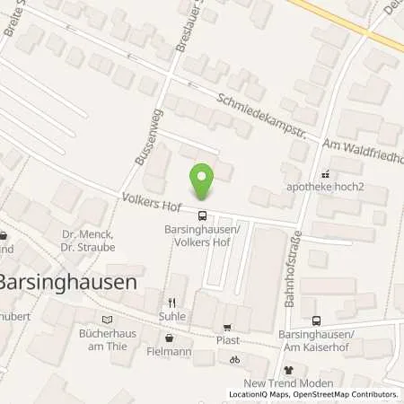 Standortübersicht der Tankstelle enercity AG in 30890 Barsinghausen