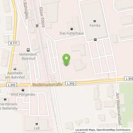 Standortübersicht der Tankstelle Comfortcharge GmbH in 30900 Wedemark