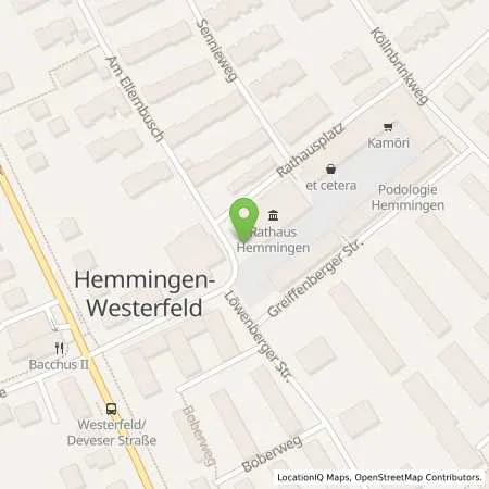 Standortübersicht der Tankstelle enercity AG in 30966 Hemmingen