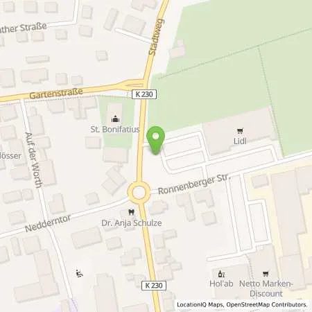 Standortübersicht der Tankstelle Lidl Dienstleistung GmbH & Co. KG in 30989 Gehrden