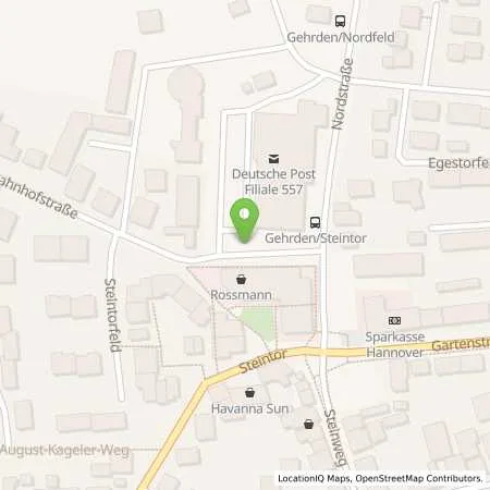 Standortübersicht der Tankstelle Charge-ON in 30989 Gehrden