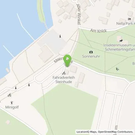 Standortübersicht der Tankstelle Strandterrassen Steinhude Gastronomiebetriebe GmbH in 31515 Steinhude