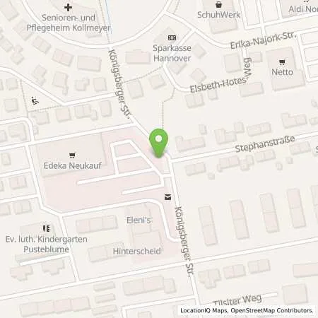 Standortübersicht der Tankstelle Stadtwerke Neustadt a. Rbge. GmbH in 31535 Neustadt a. Rbge.