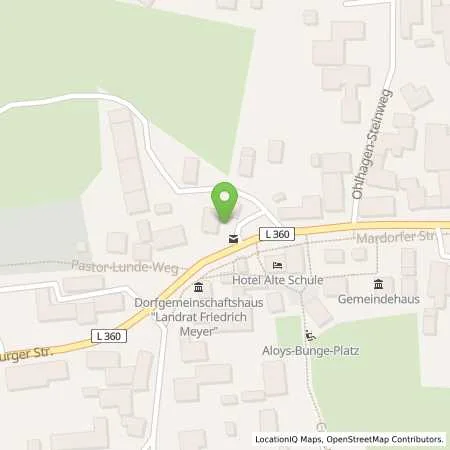 Standortübersicht der Tankstelle Stadtwerke Neustadt a. Rbge. GmbH in 31535 Neustadt a. Rbge.