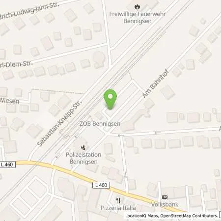 Standortübersicht der Tankstelle Stadtwerke Springe GmbH in 31832 Springe