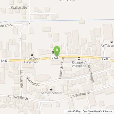 Standortübersicht der Tankstelle Stadtwerke Springe GmbH in 31832 Springe