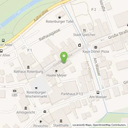 Standortübersicht der Tankstelle EWE Go GmbH in 27356 Rotenburg a.d. Wümme